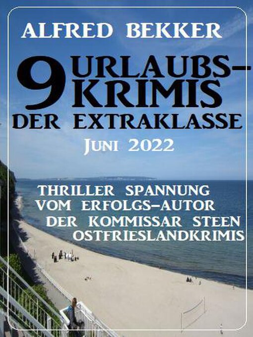 Cover image for 9 Urlaubskrimis der Extraklasse Juni 2022
